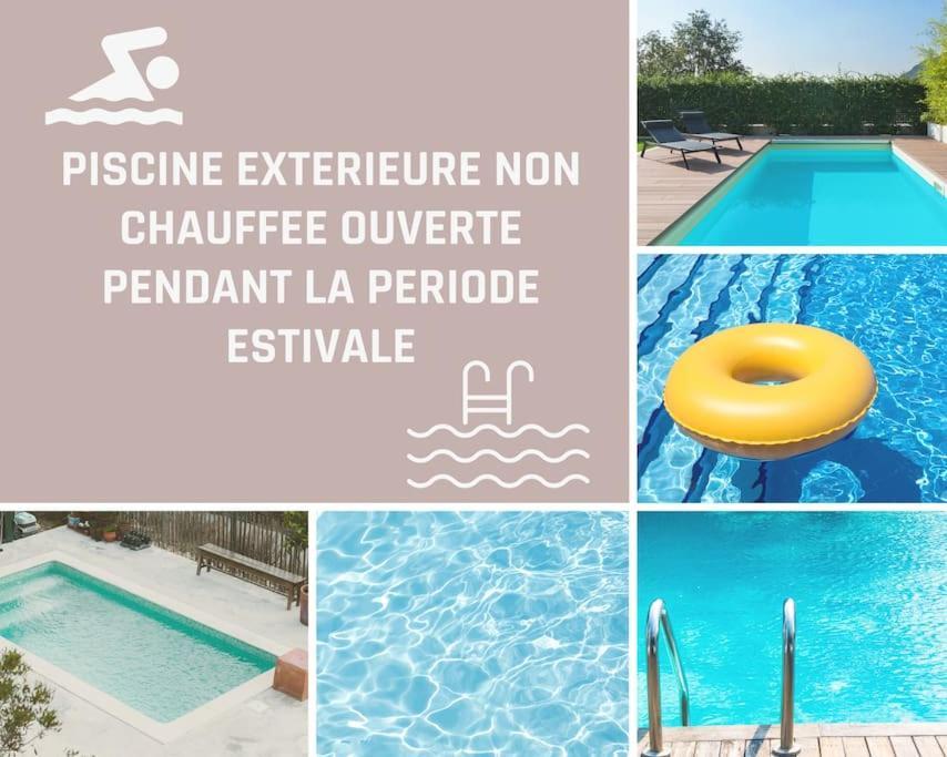 Qouei Eichi La Maison Fleurie Piscine Campagne Βίλα Bas-en-Basset Εξωτερικό φωτογραφία